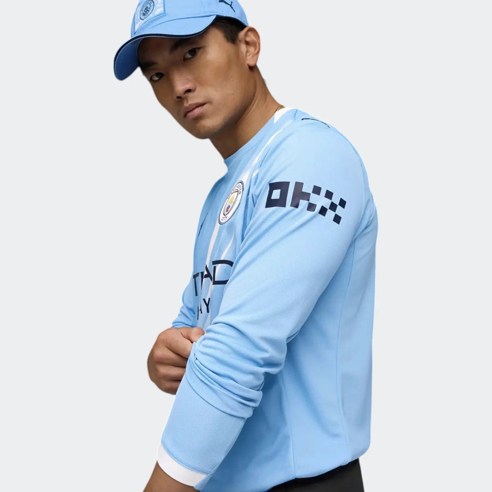 Mcfc Hm Ls Jsy 25/26 Blue Jersey