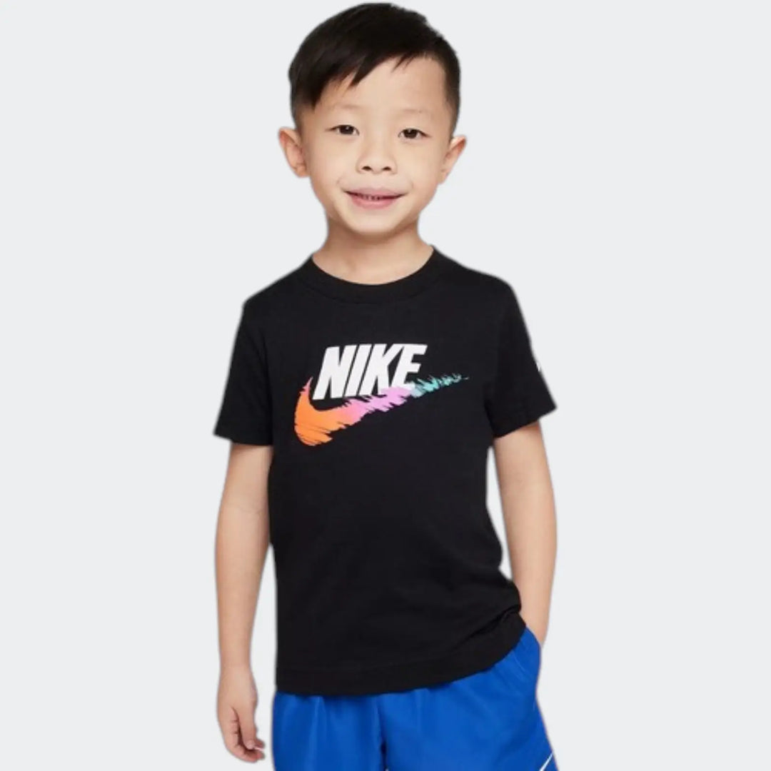 Nkb Nike Brandmark Swoosh Tee Black T-Shirts