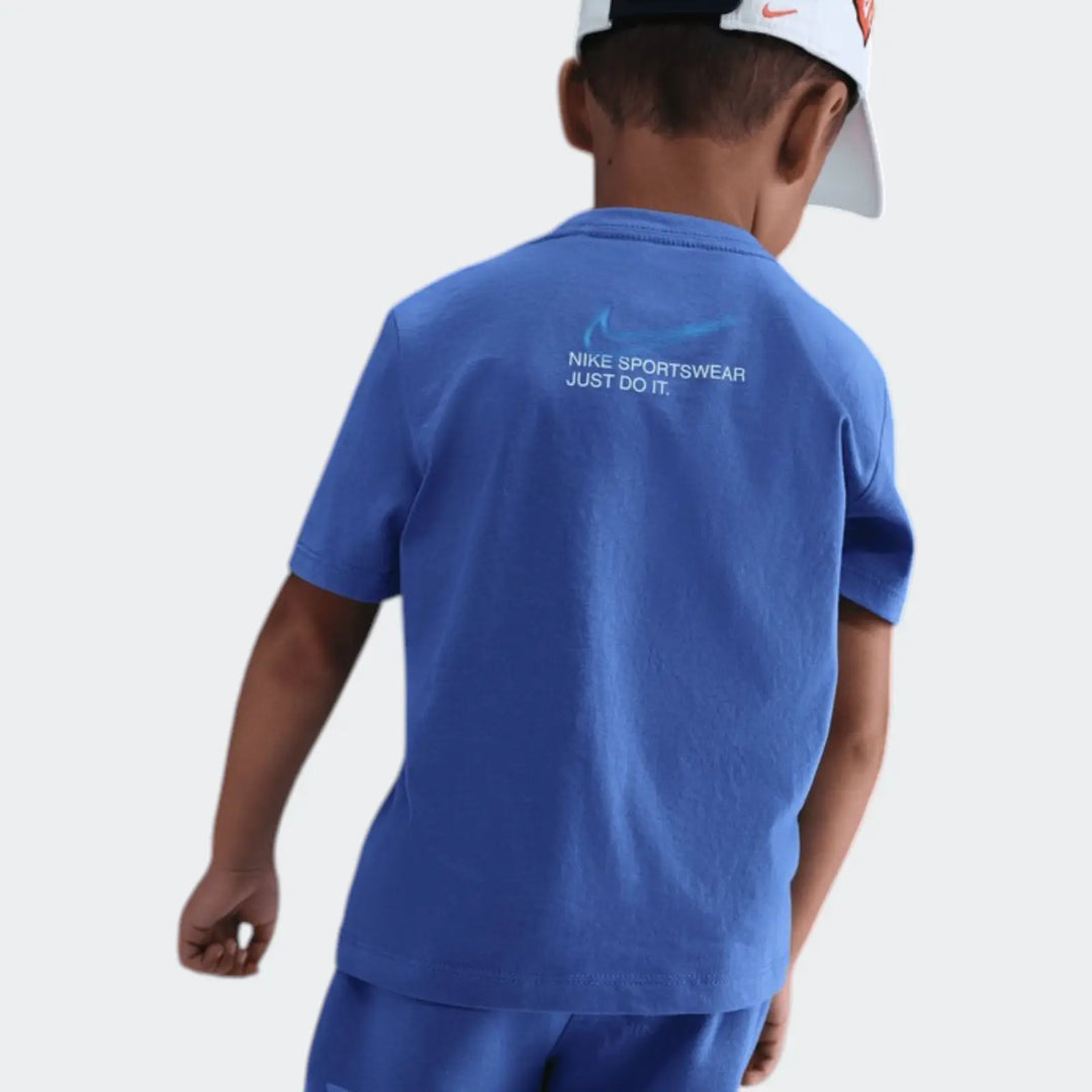 Nkn Club Brand Energy Short Set Blue Shorts