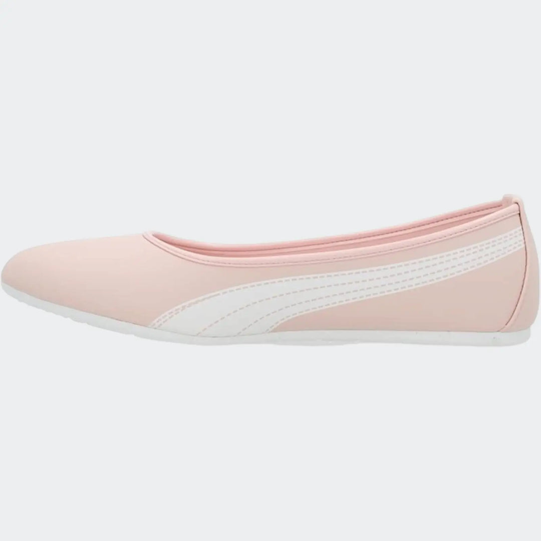 Basic Ballerina Stiched Pink Pumps