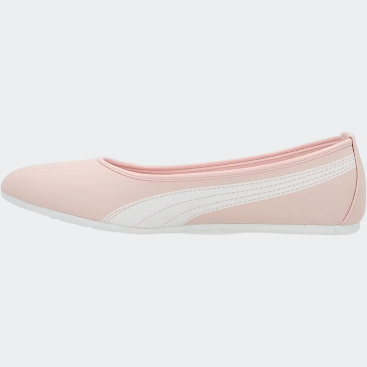 Basic Ballerina Stiched Pink Pumps