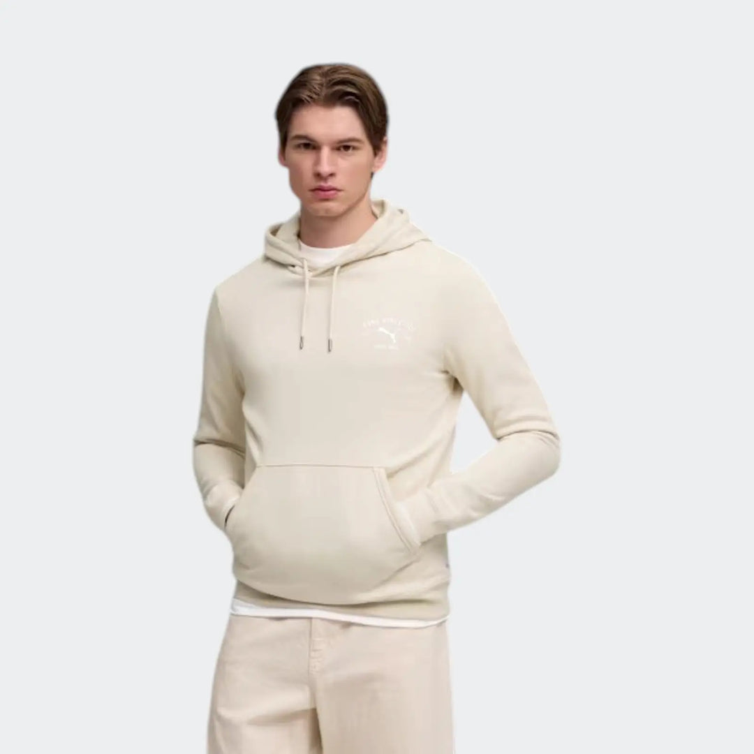 Puma Class Graphic Hoodie White Hoodies