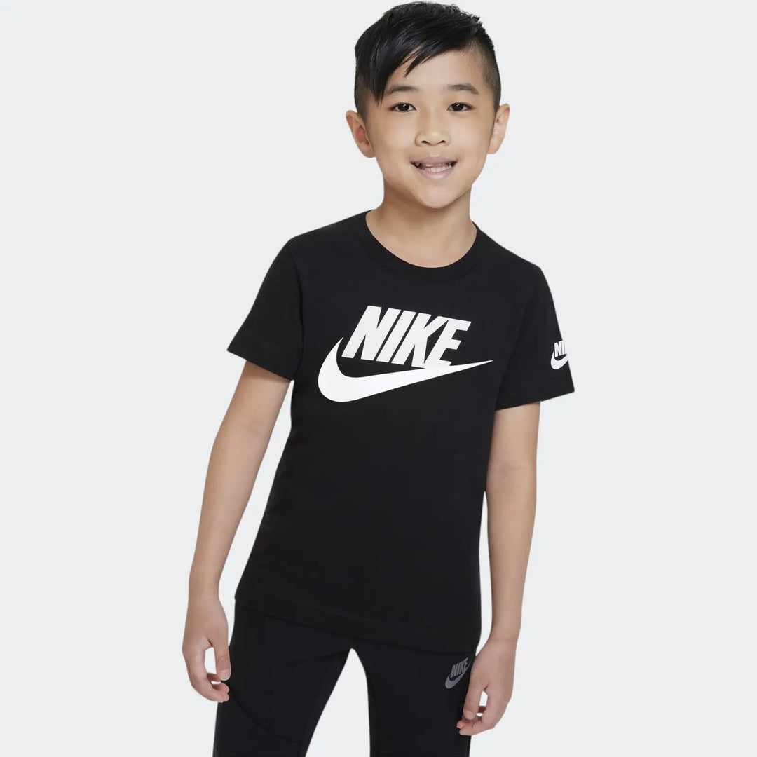 Nike Boys Futura Evergreen T-Shirt - Black