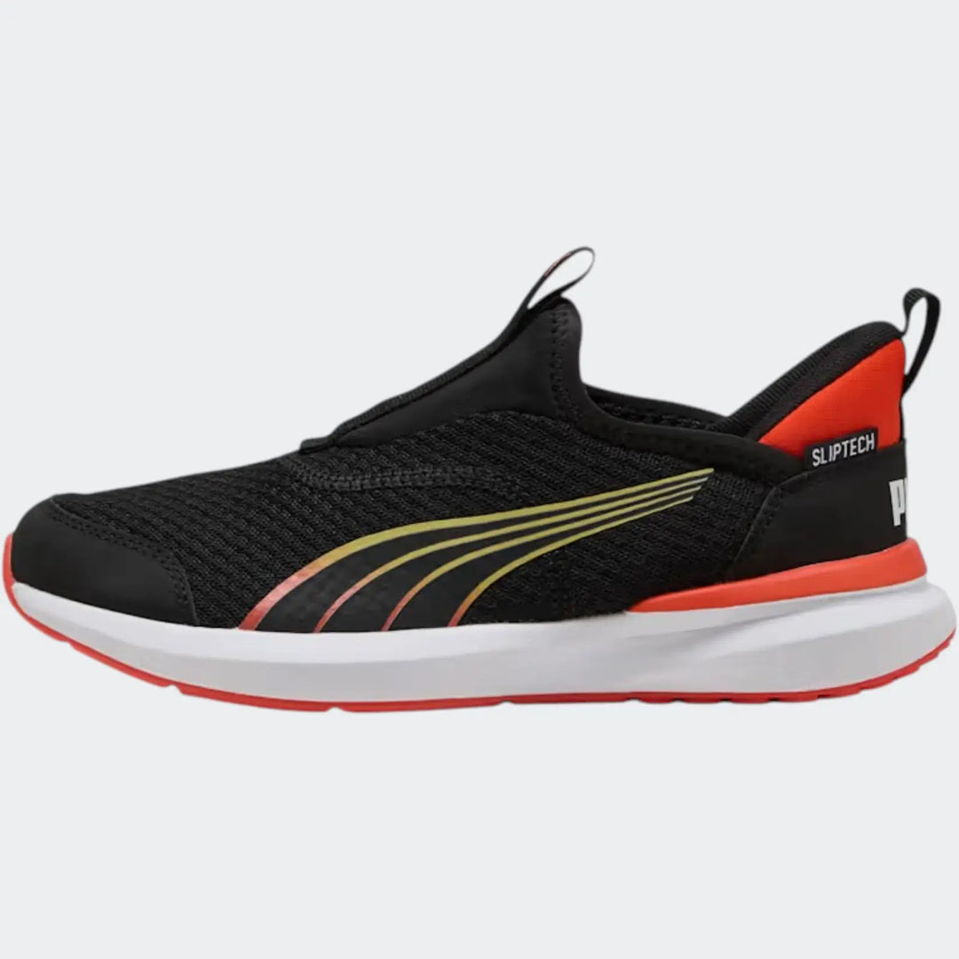 Kruz Profoam Sliptech Jr Black Sneakers