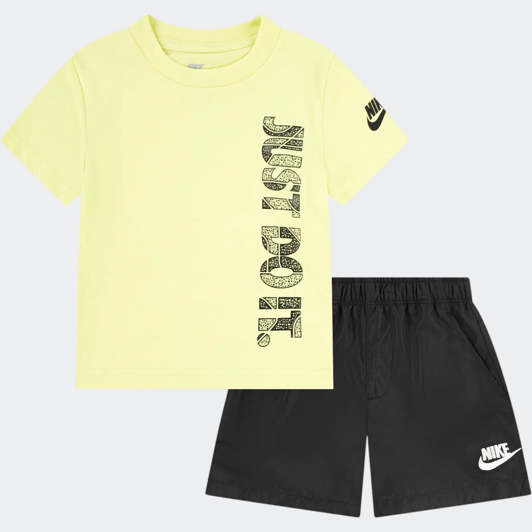 Nike Boys Sportswear OTL Woven Shorts Set - Black