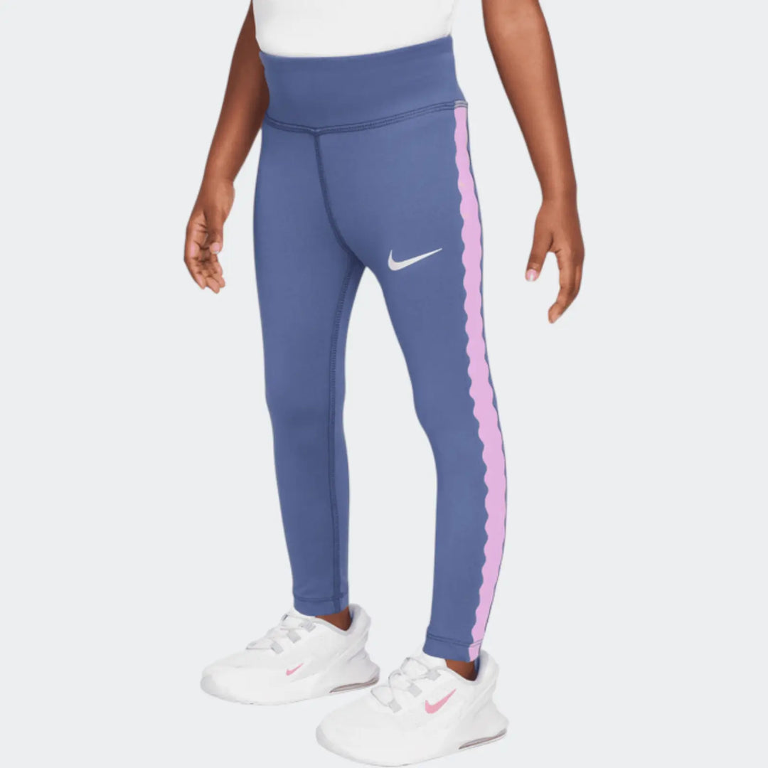 Nkg Swoosh Motion Dri-Fit Legg Blue Leggings