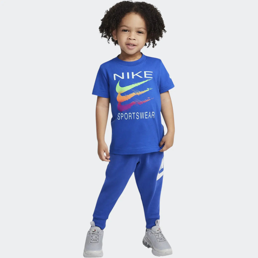 Nike Boys Sportswear Swoosh T-Shirt - Blue