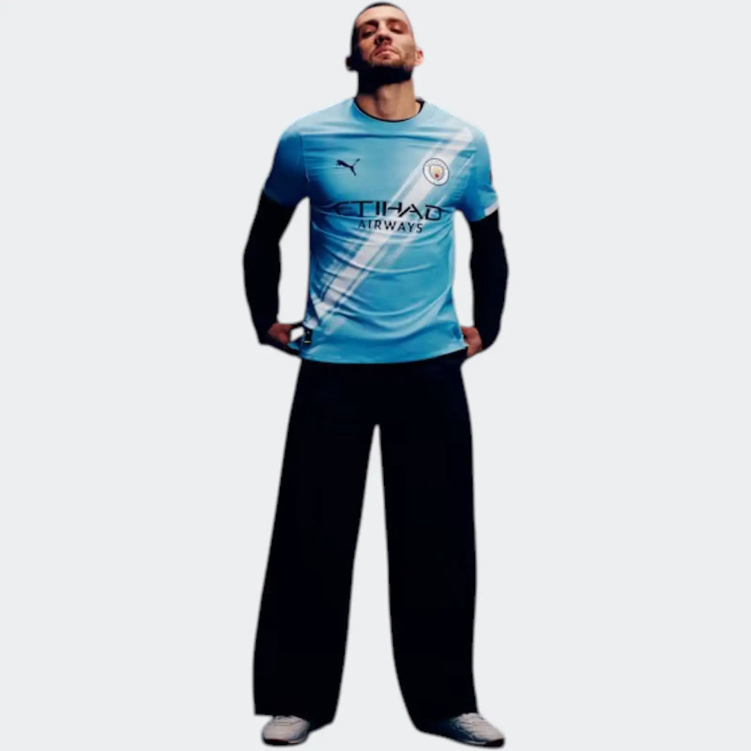 Mcfc Hm Jsy 25/26 Blue Jersey
