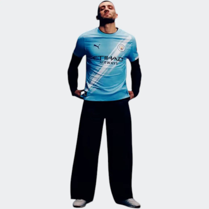 Mcfc Hm Jsy 25/26 Blue Jersey