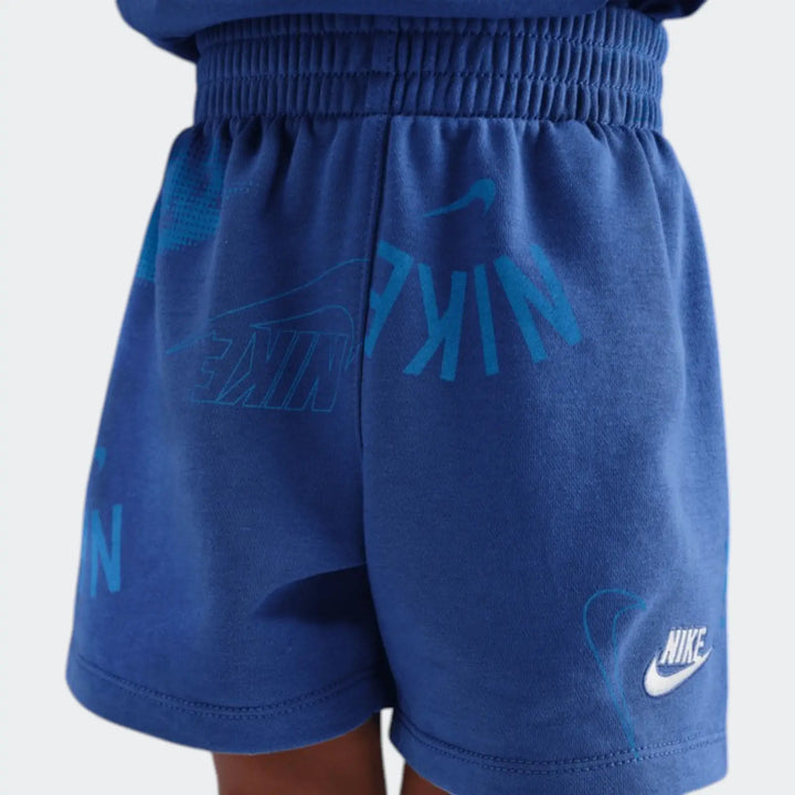 Nkn Club Brand Energy Short Set Blue Shorts