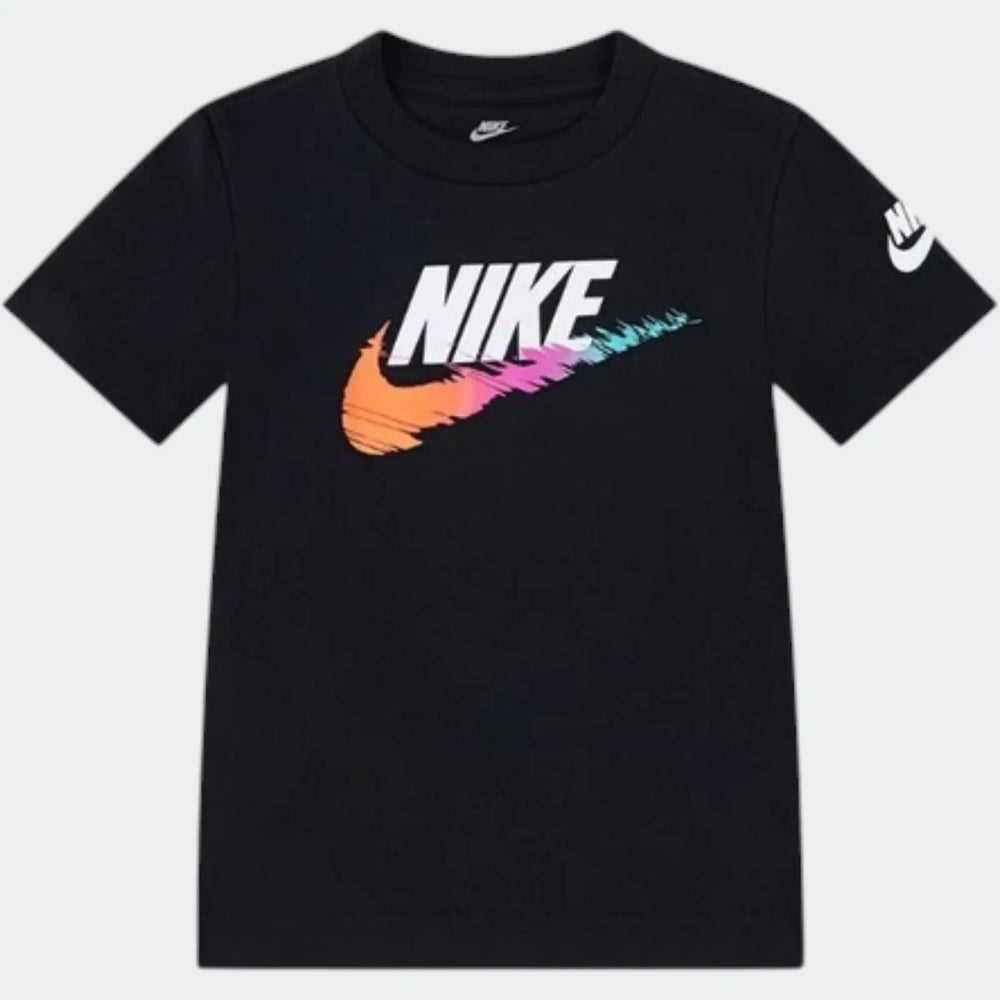 Nkb Nike Brandmark Swoosh Tee Black T-Shirts