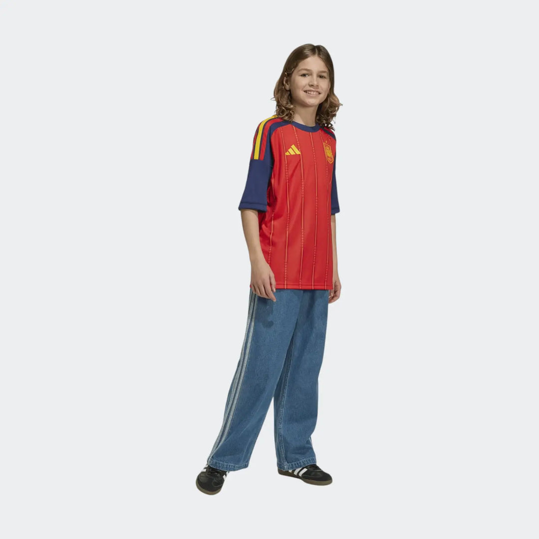 Spain 26 Home Youth Jersey
