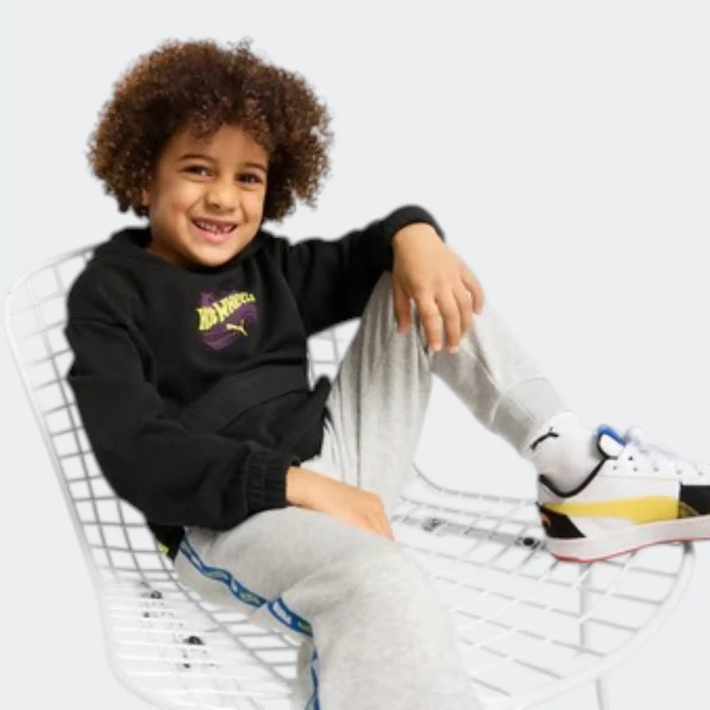 Puma X Hot Wheels Relaxed Black Hoodies