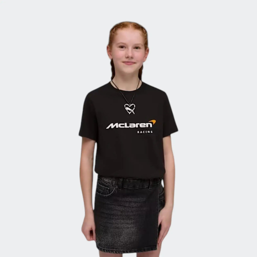 Mclaren Big Logo Tee Black T-Shirts