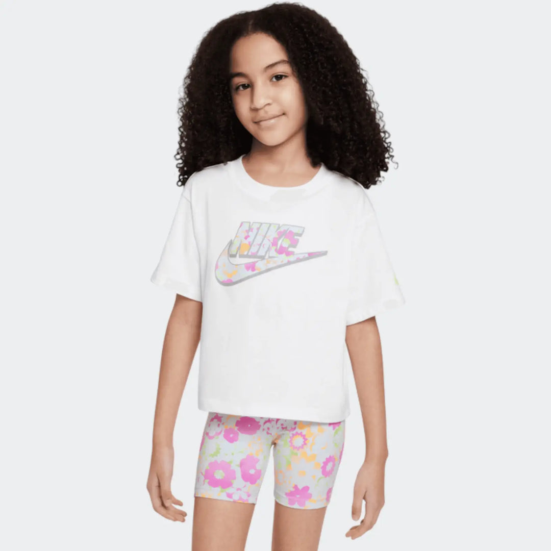 Nlg Flow-Ral Boxy Graphic Tee White T-Shirts