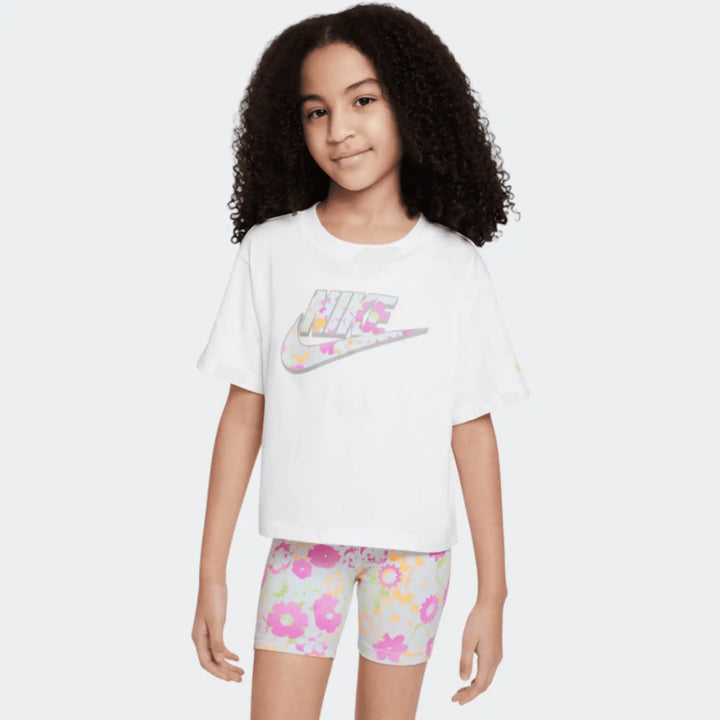 Nlg Flow-Ral Boxy Graphic Tee White T-Shirts