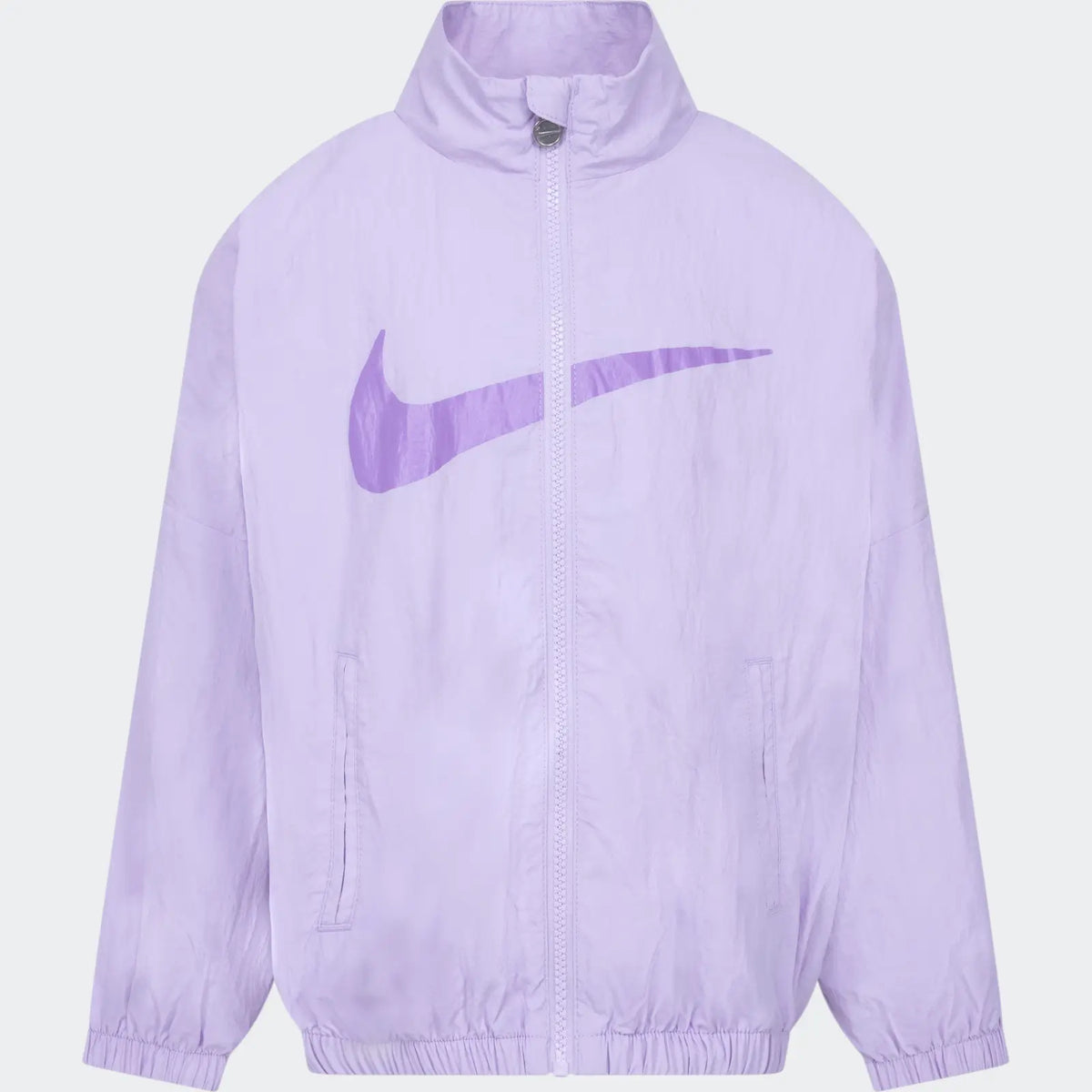 Nike Girls Swoosh Windbreaker Jacket - Purple