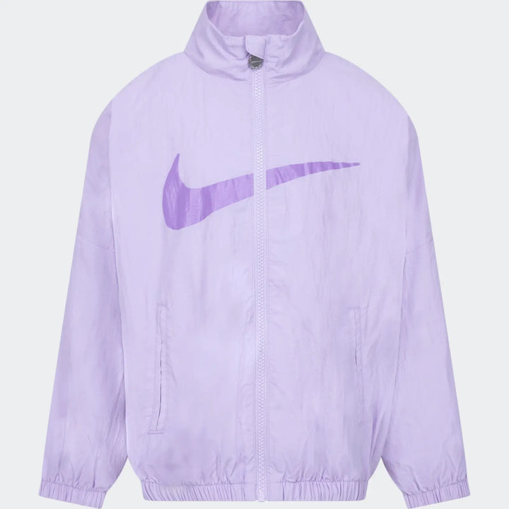 Nike Girls Swoosh Windbreaker Jacket - Purple