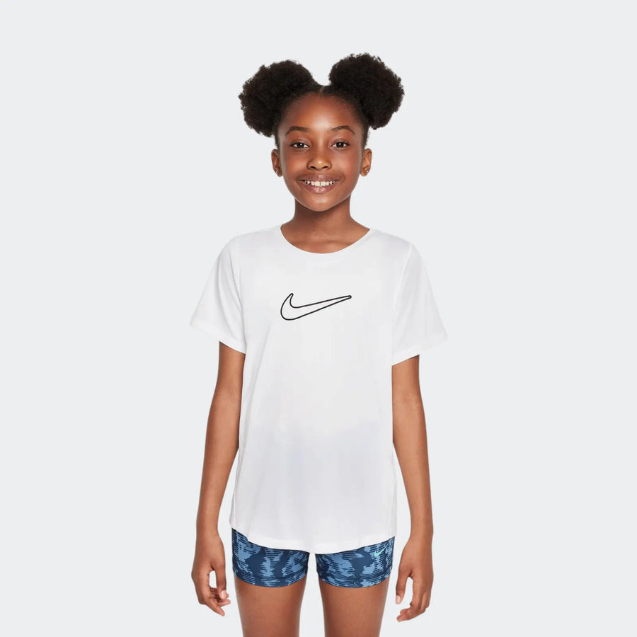 G Nk Df One Std Ss Top Hbr White Tops