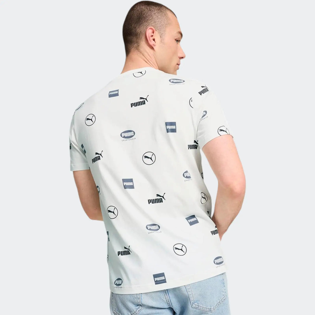 Puma Power Aop Tee White T-Shirts