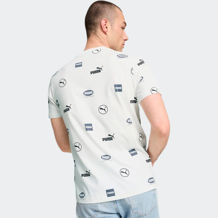 Puma Power Aop Tee White T-Shirts