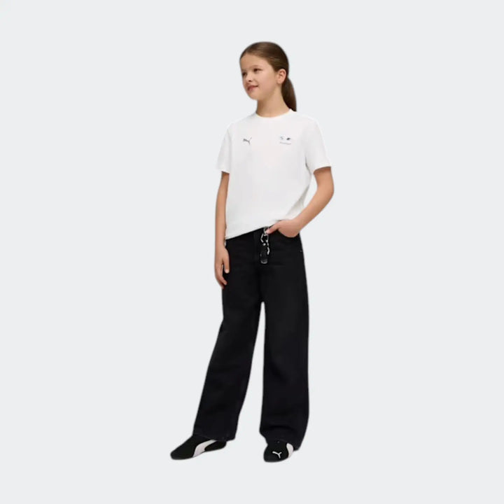 Bmw Mms Kids Ess Logo Tee White T-Shirts