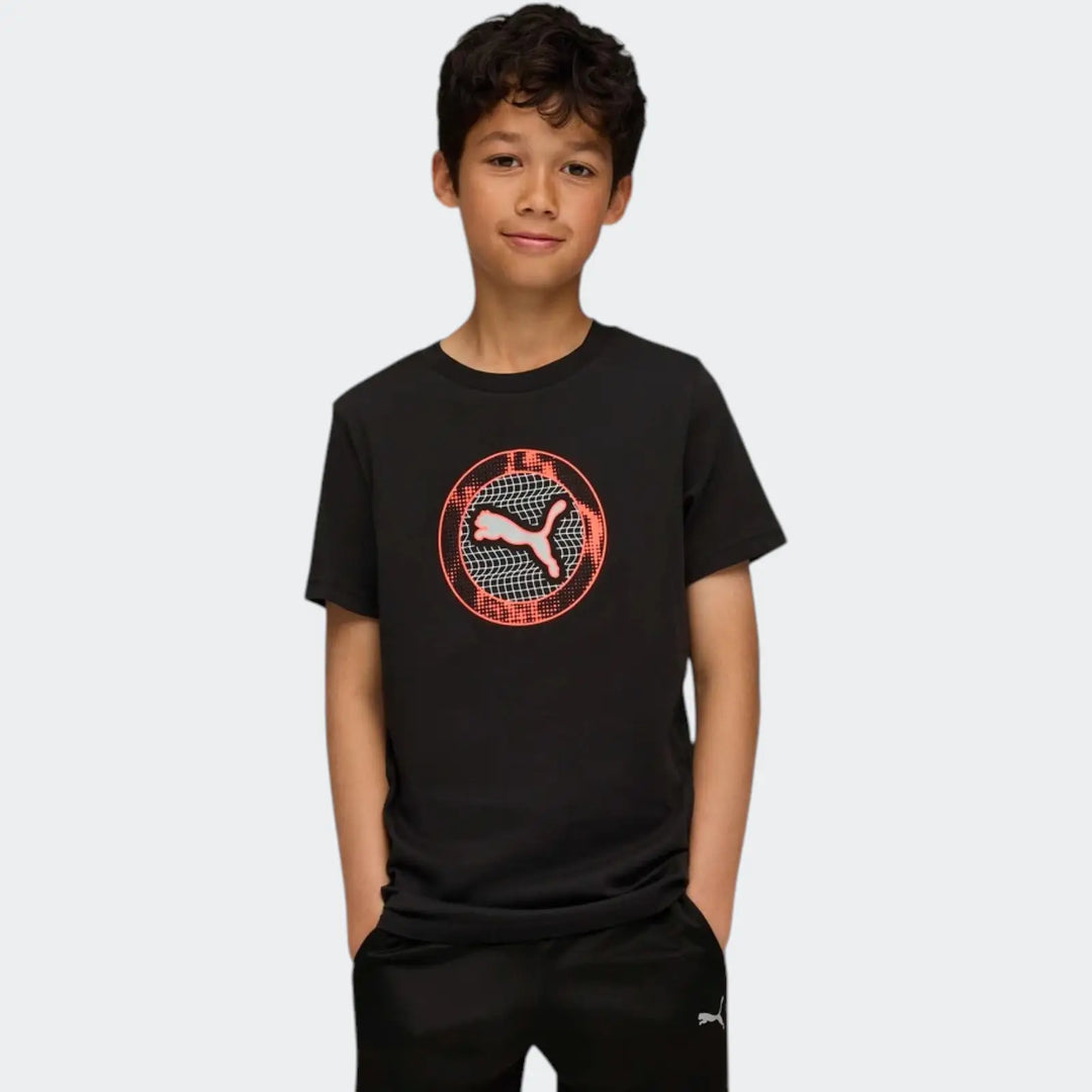 Active Sports Big Graphic Tee Black T-Shirts