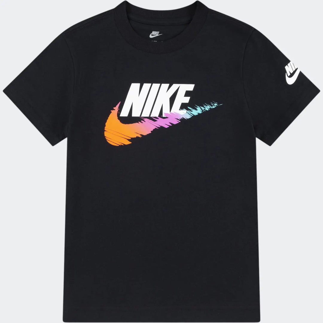 Nkb Nike Brandmark Swoosh Tee Black T-Shirts