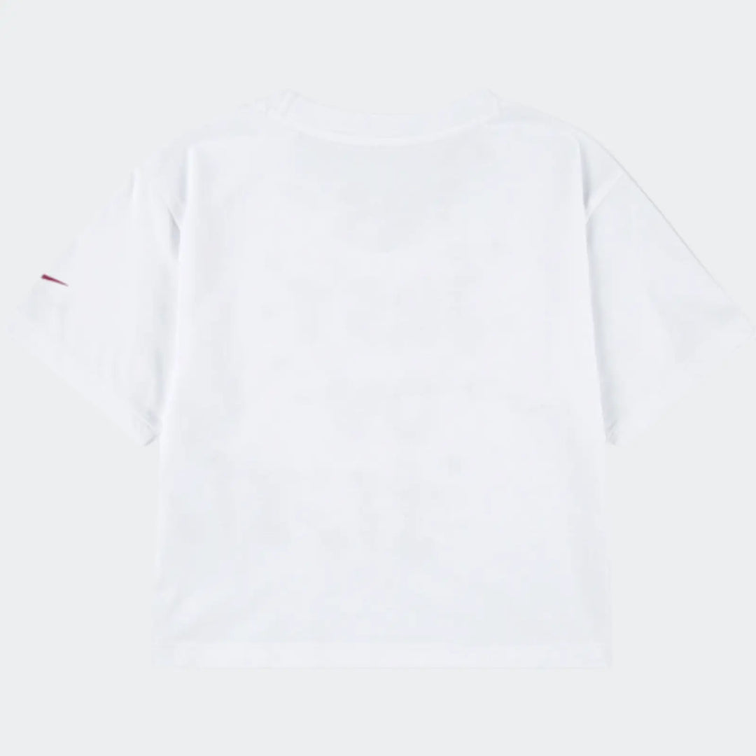 Nkg Essentials Aop Boxy Tee White T-Shirts