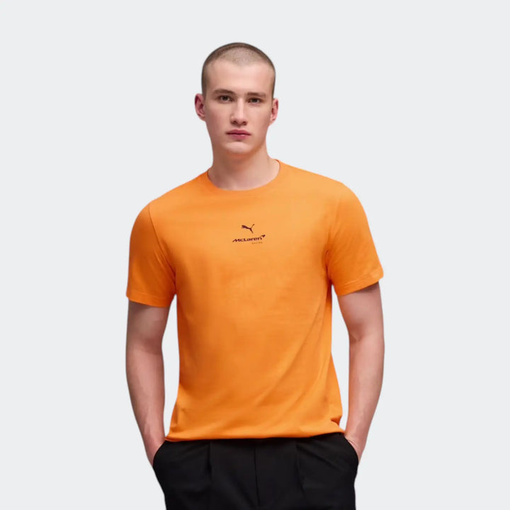 Mclaren Small Logo Tee Orange T-Shirts
