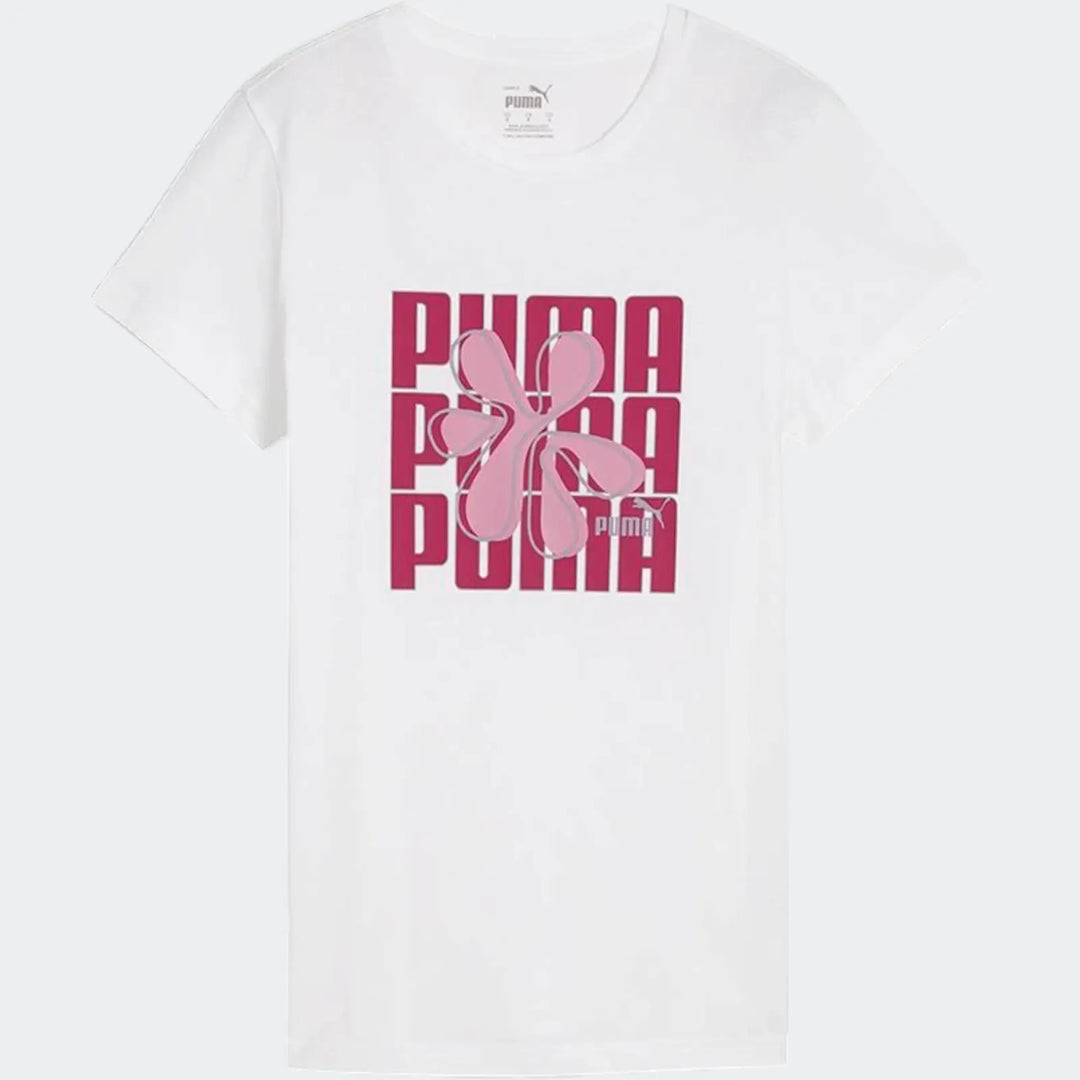 Graphics Puma Wording Tee White T-Shirts