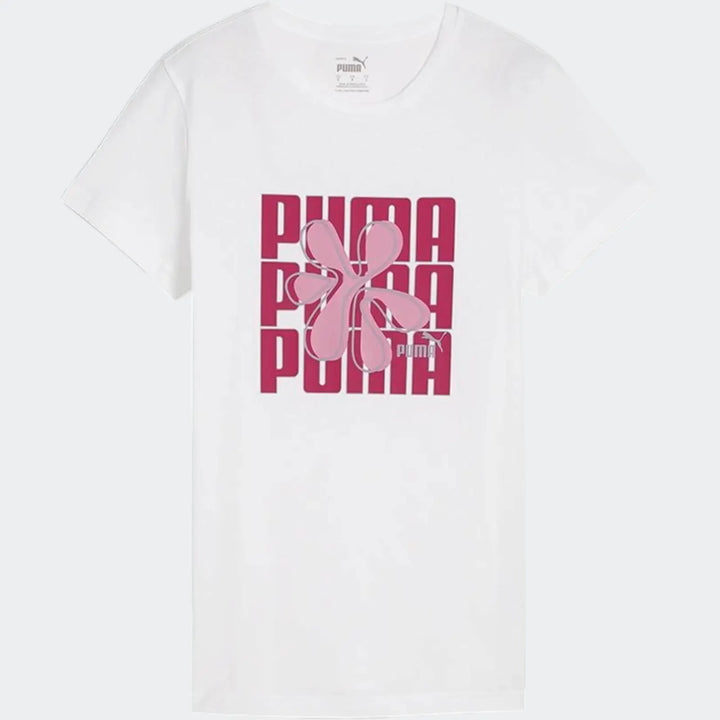 Graphics Puma Wording Tee White T-Shirts