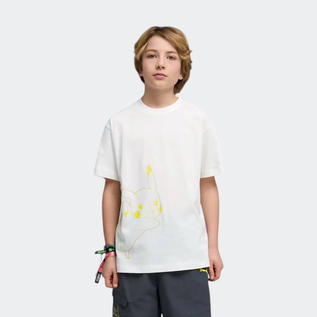 Puma X Pokemon Relaxed Graphic Tee White T-Shirts