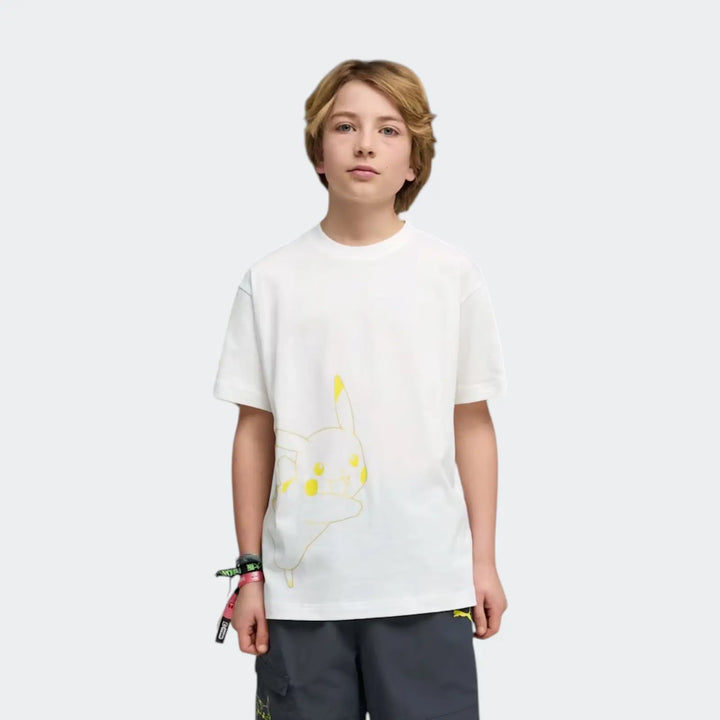 Puma X Pokemon Relaxed Graphic Tee White T-Shirts