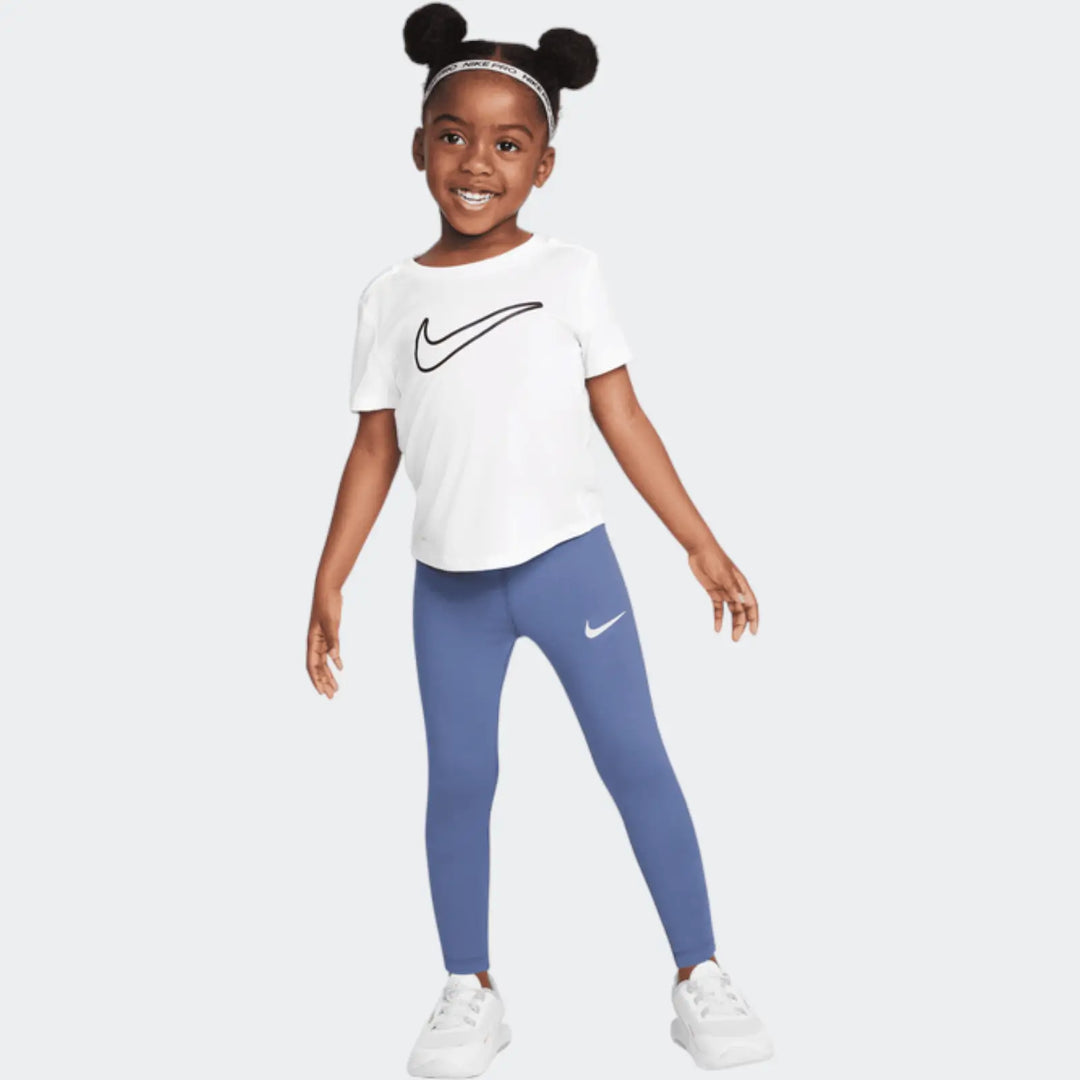 Nkg Swoosh Motion Dri-Fit Legg Blue Leggings