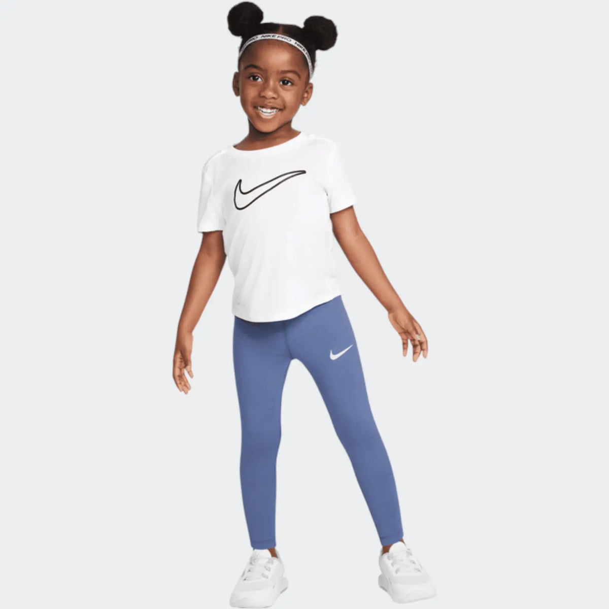 Nkg Swoosh Motion Dri-Fit Legg Blue Leggings