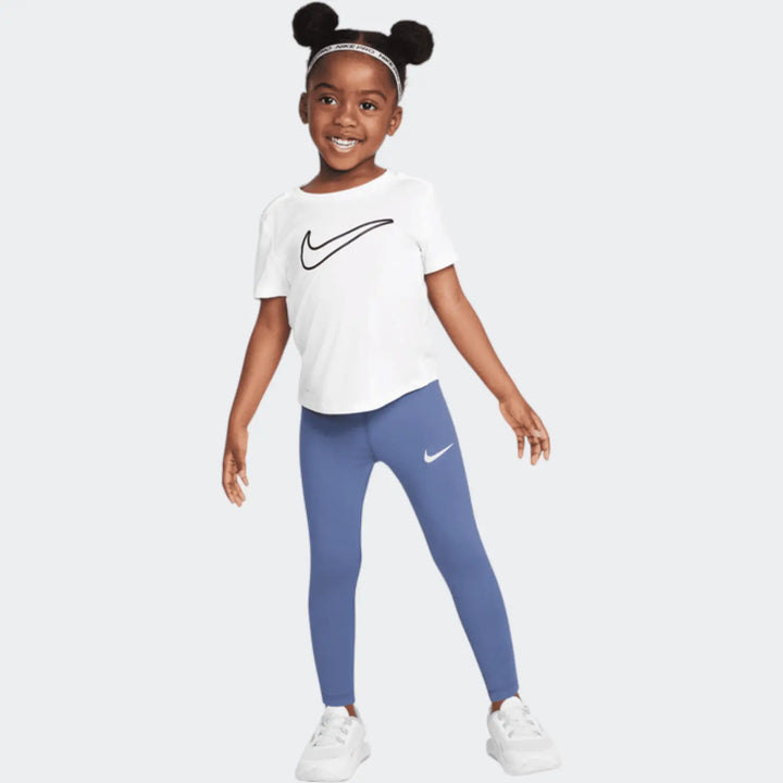 Nkg Swoosh Motion Dri-Fit Legg Blue Leggings