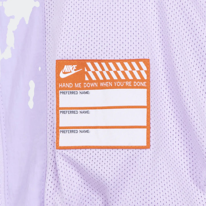 Nike Girls Swoosh Windbreaker Jacket - Purple