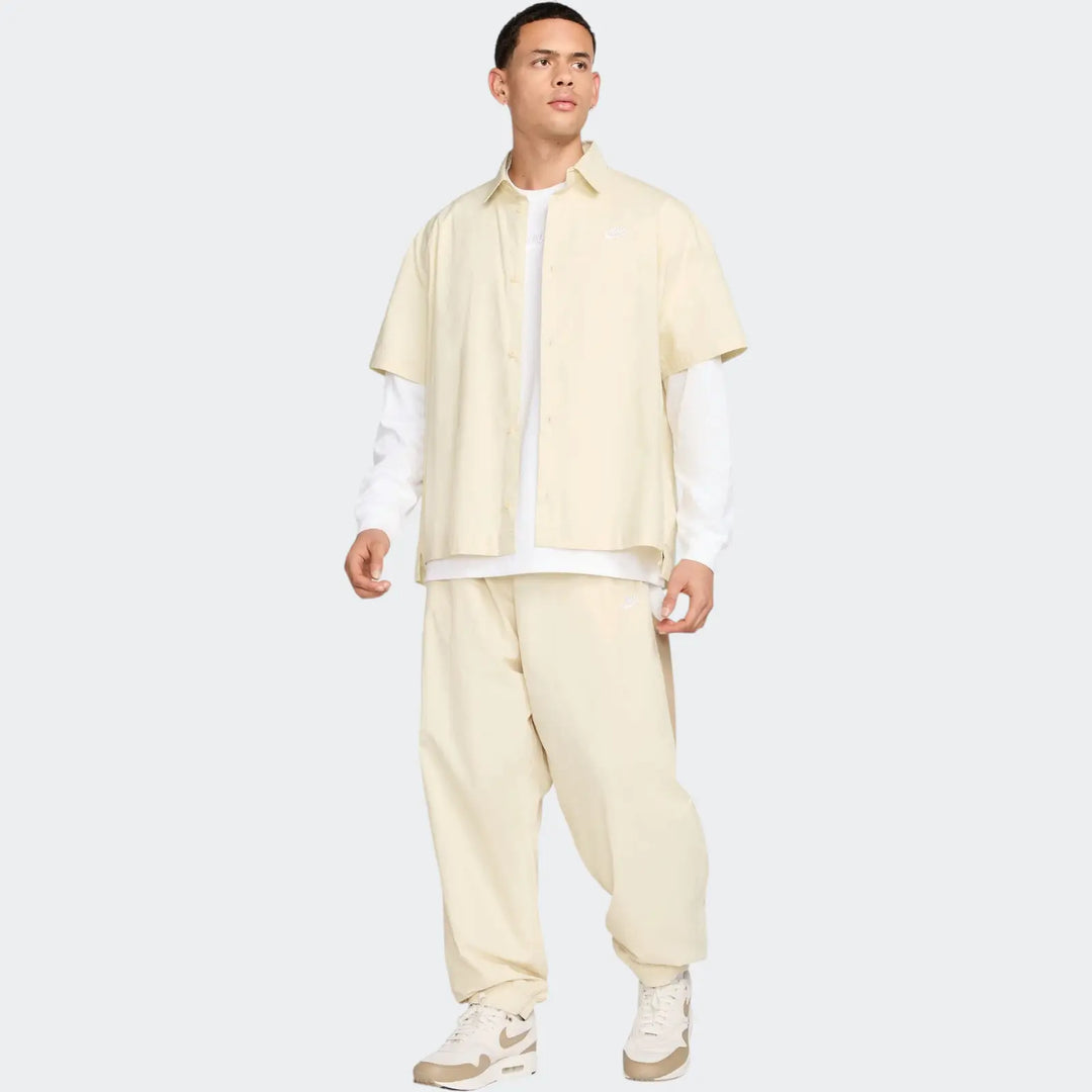 Nike Club Men'S Short-Sleeve Button-Up Shirt