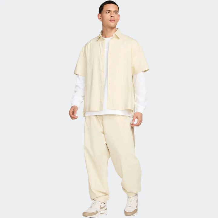 Nike Club Men'S Short-Sleeve Button-Up Shirt