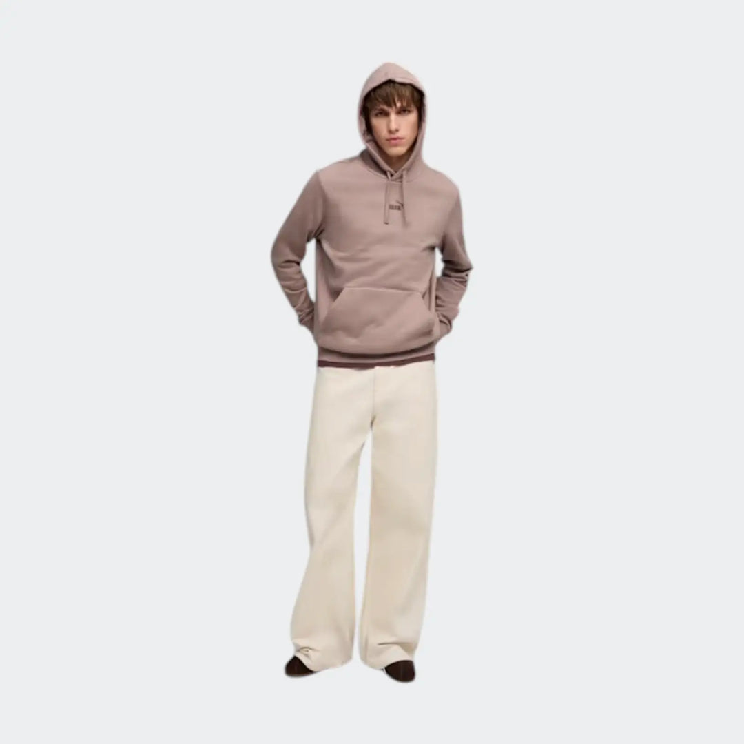 Ess Small No.1 Logo Beige Hoodies
