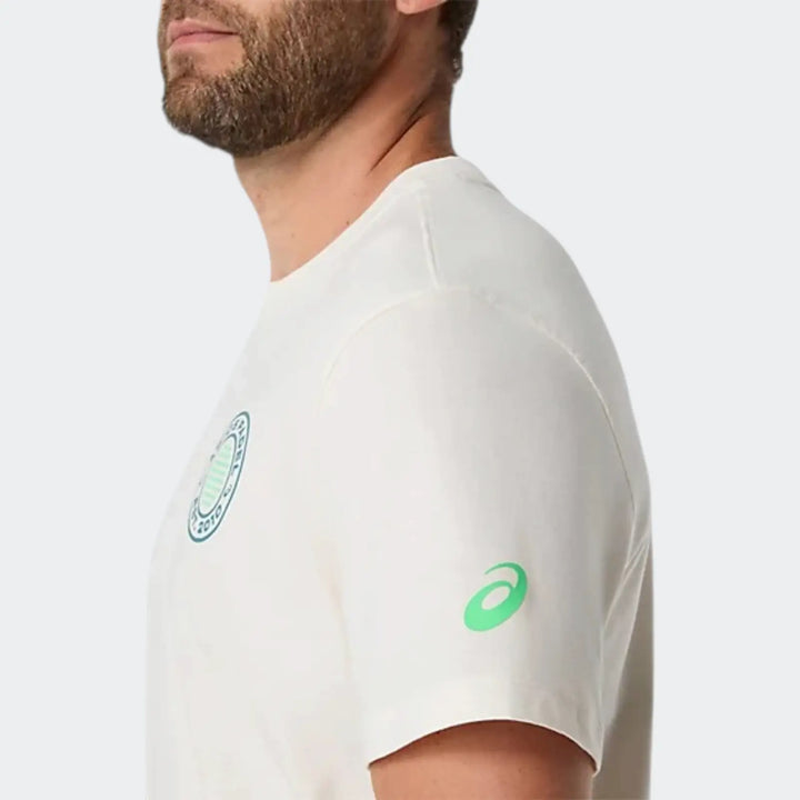 Padel Court Graphic Ss Top White T-Shirts
