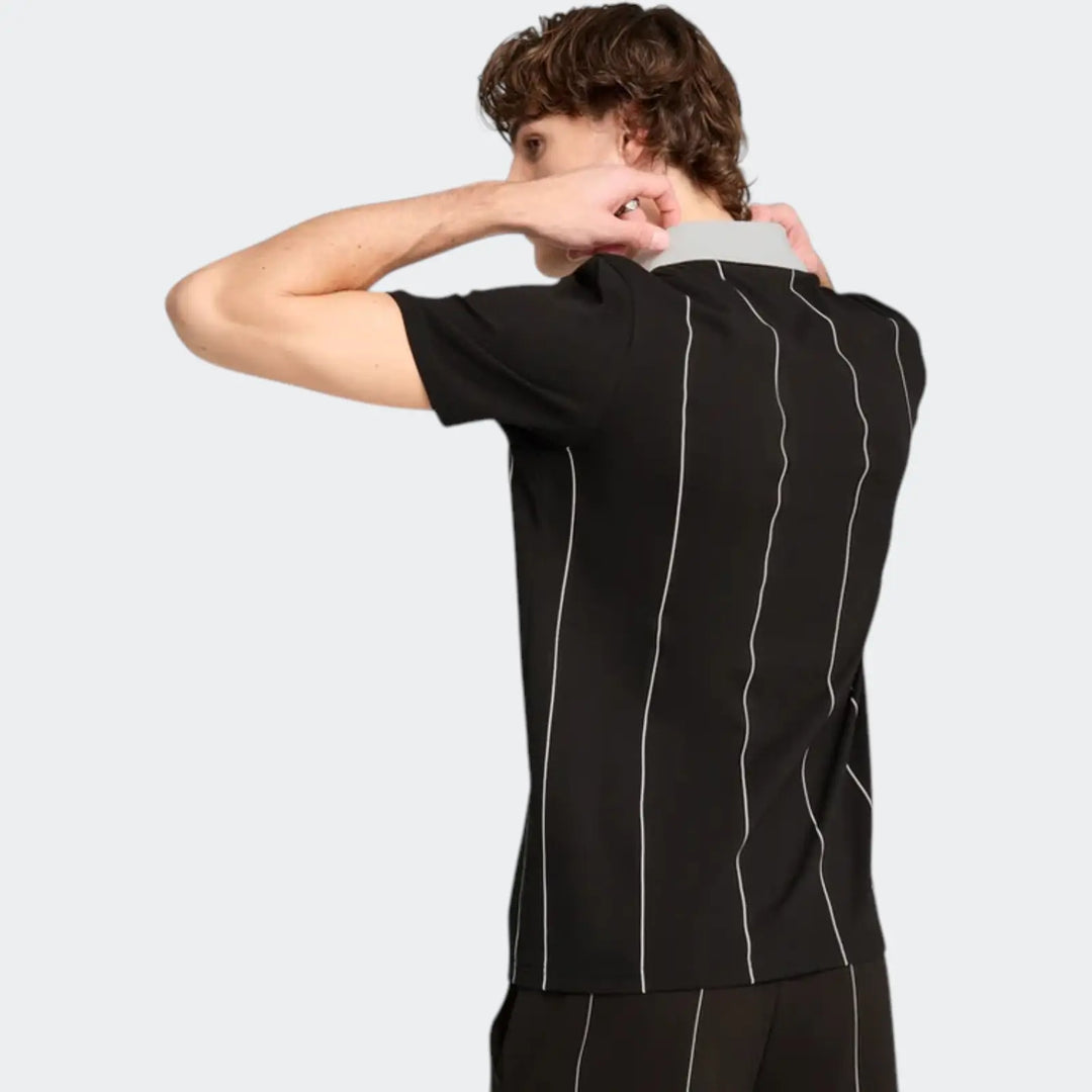 Ferrari Race Premium Polo Black Polo Shirts