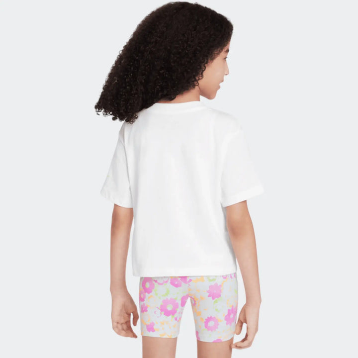 Nlg Flow-Ral Boxy Graphic Tee White T-Shirts