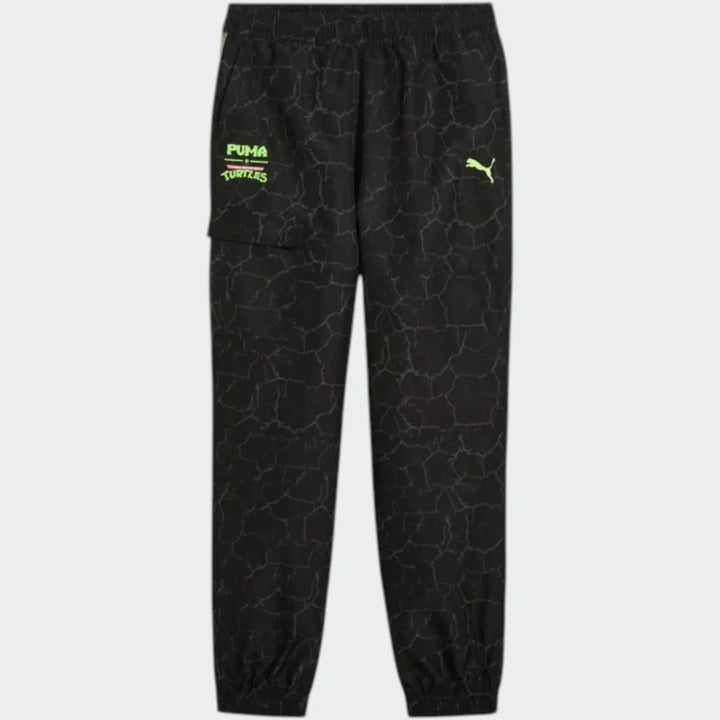 Puma X Tmnt Relaxed Cargo Black Pants