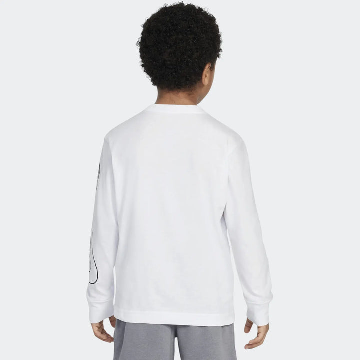 Nkb On The Move Ls Tee White T-Shirts