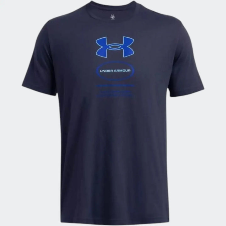 Ua Core Novelity Graphic Blue T-Shirt