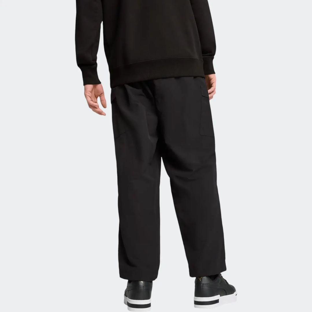 Wardrobe Ess Relaxed Cargo Pants Black Pants
