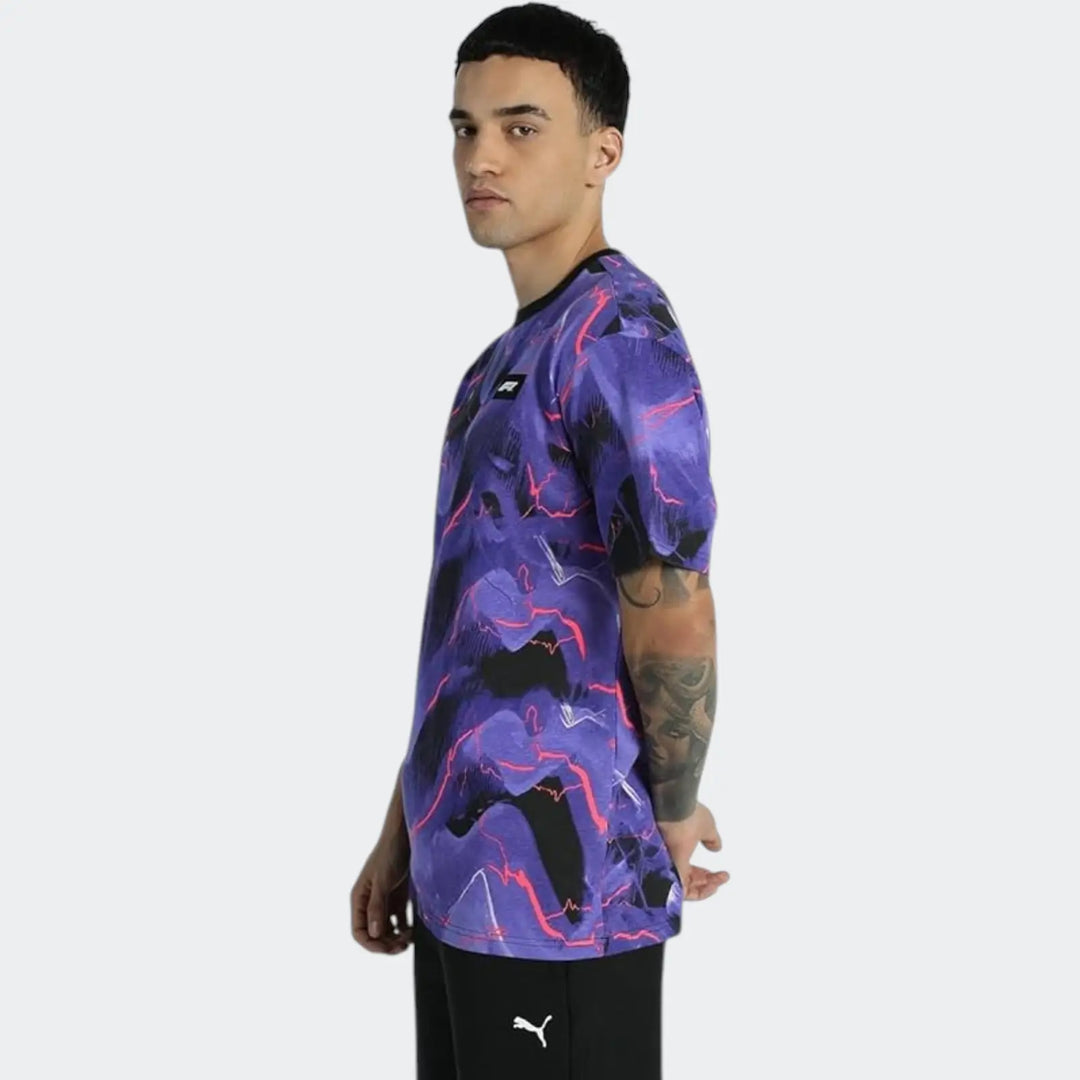 F1 Neon Energy Aop Tee Black T-Shirts