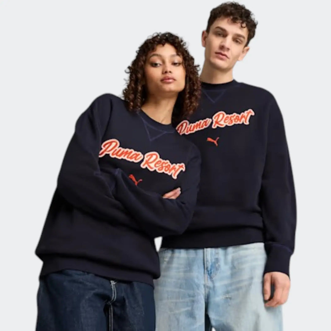 Premium Ess Relaxed Blue Sweaters